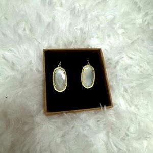 Kendra Scott 14K Gold and Pearl Drop Earrings - NEW